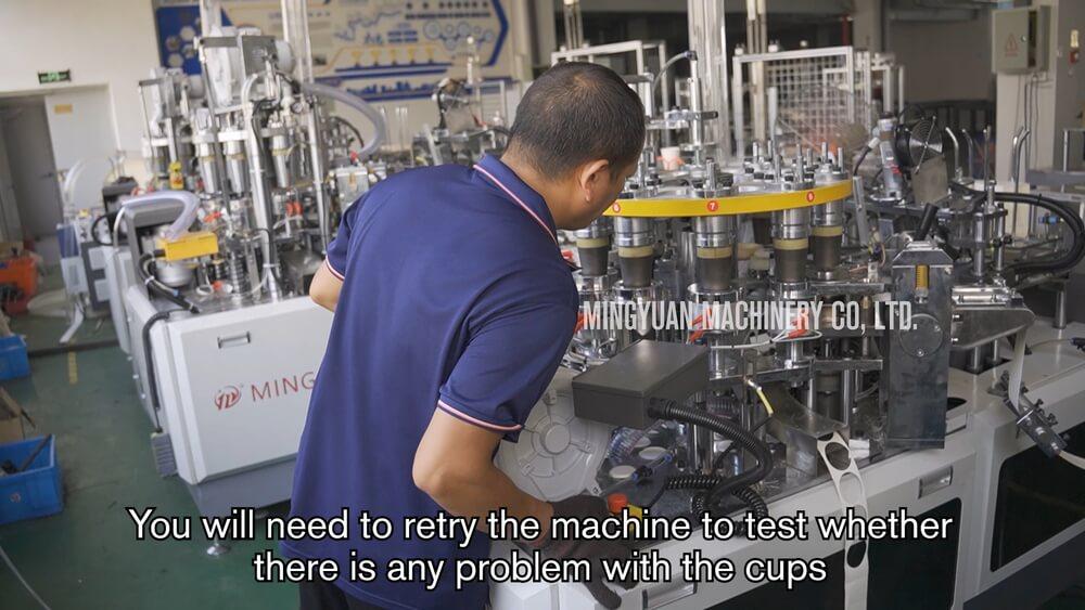coffee cup making machine