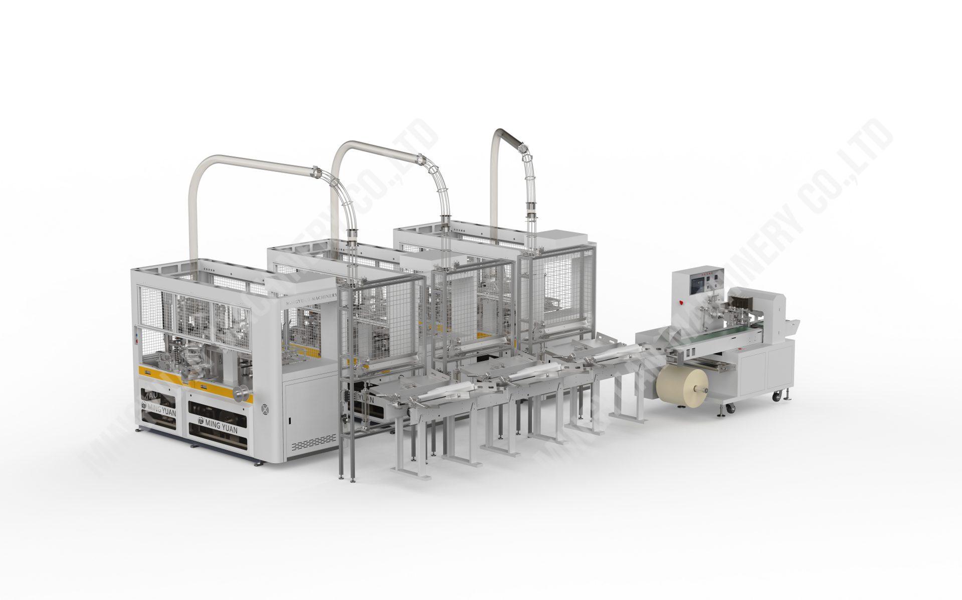 Producing paper cups of different sizes at the same time? This paper cup production line can easily handle it