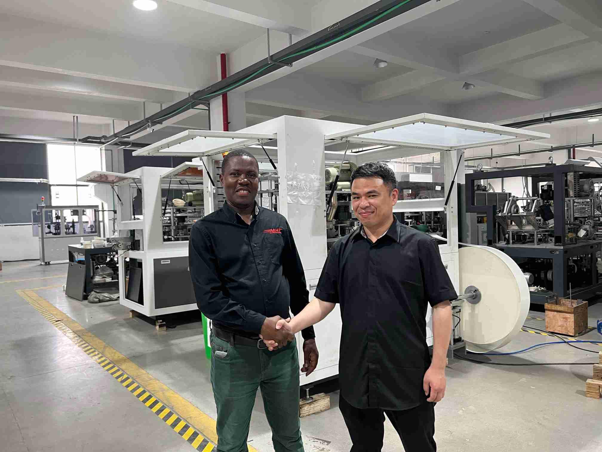 Customer Testimonial | Bazil from Rwanda: “Mingyuan’s Paper Cup Machine Powers Our Green Mission”
