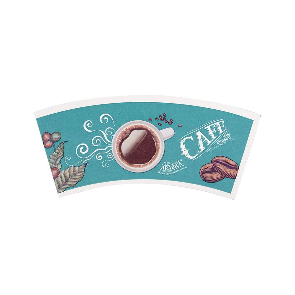 Pla Cup Paper Fan with Food Grade Printing Make Paper Cup