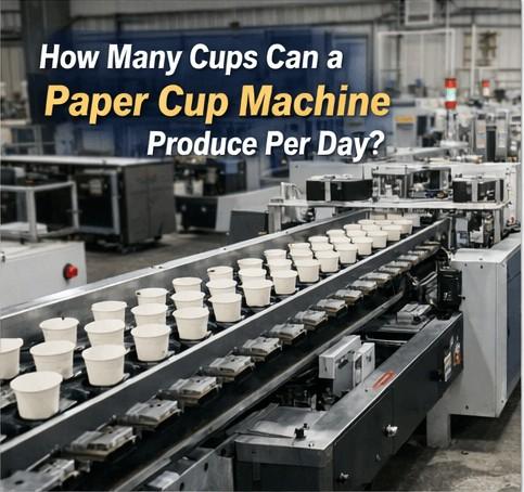 How many paper cups can a paper cup machine produce in a day? Detailed calculation method