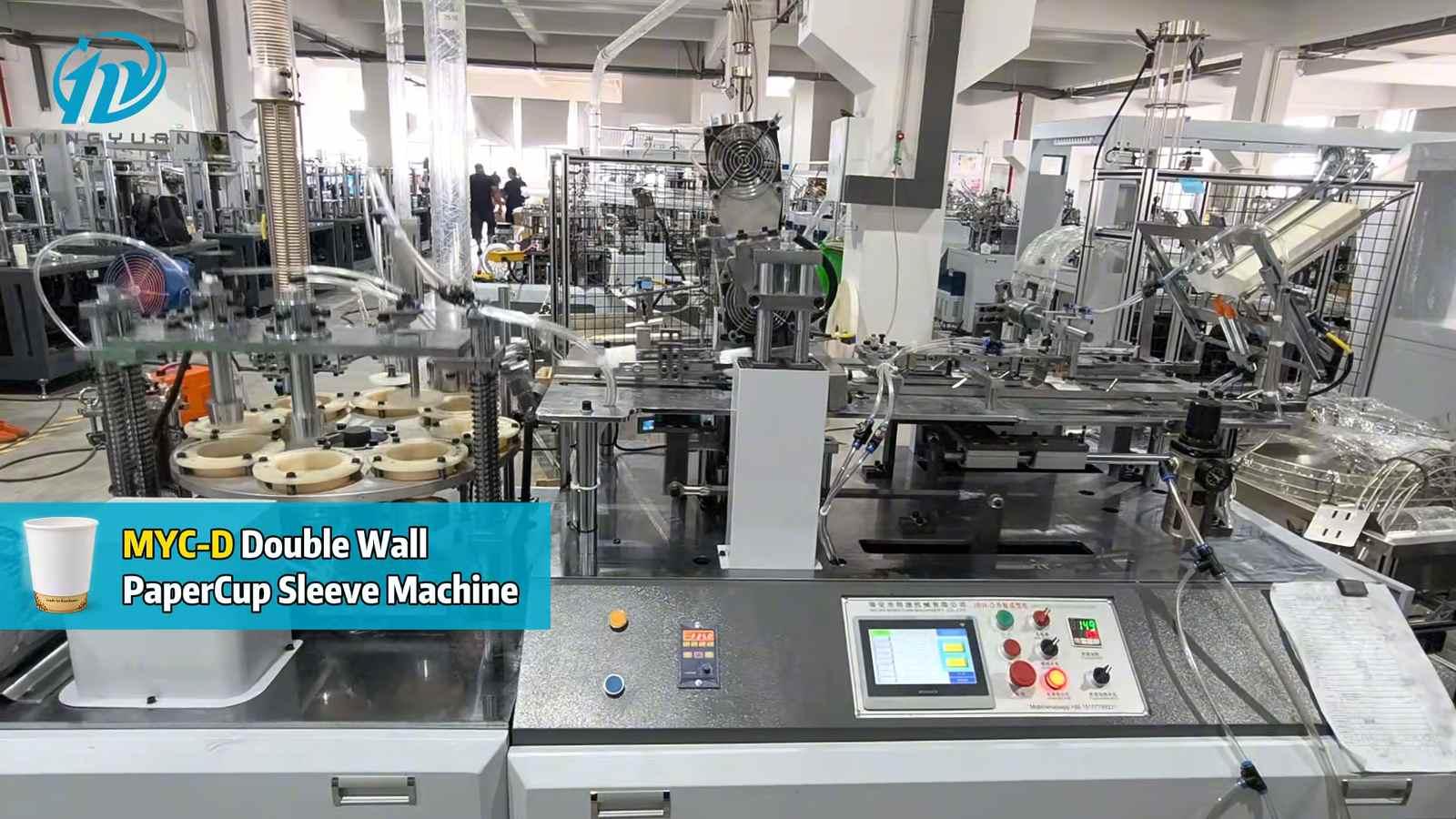 MYC-D sleeve machine selected for the Iraqi customer’s second forming stage
